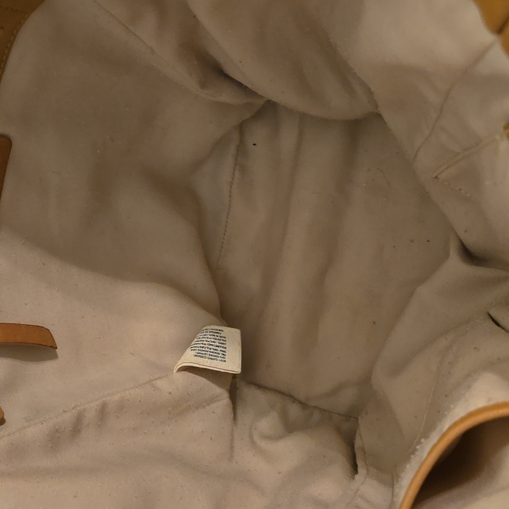 ✔️Lucky Brand Brown Leather Tulip Tote - Picture 7 of 10